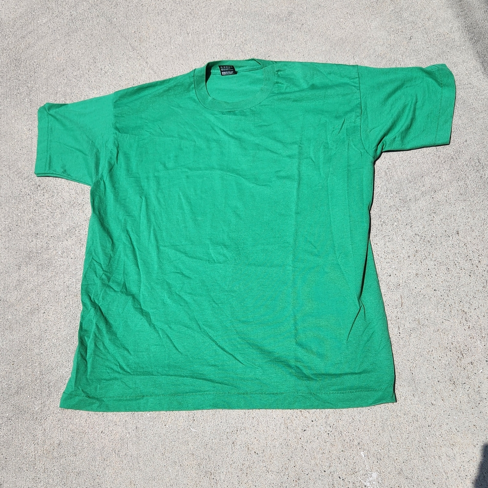 Vintage Emerald Green Short Sleeve Tee